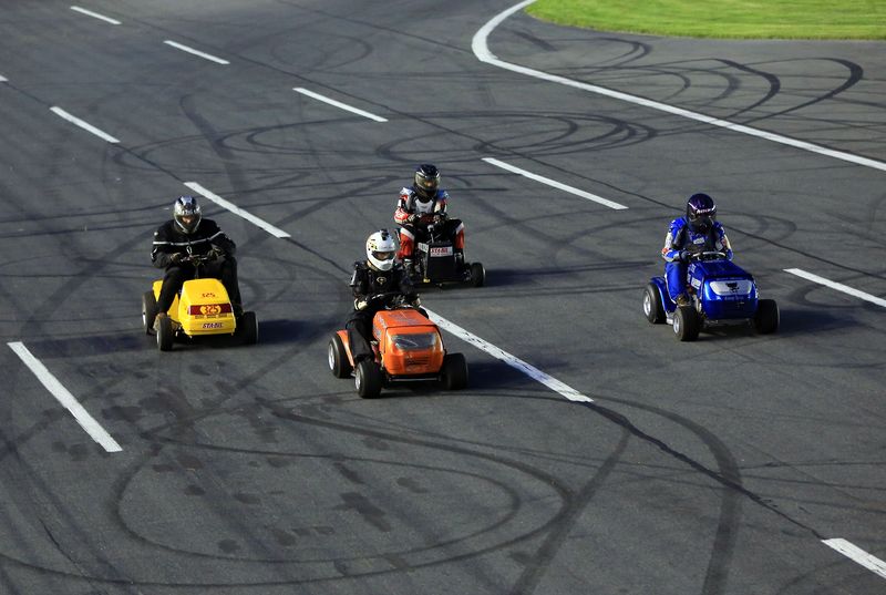 North Carolina’s First Family of Lawn Mower Racers Set For Food Lion Auto Fair At Charlotte Motor Speedway